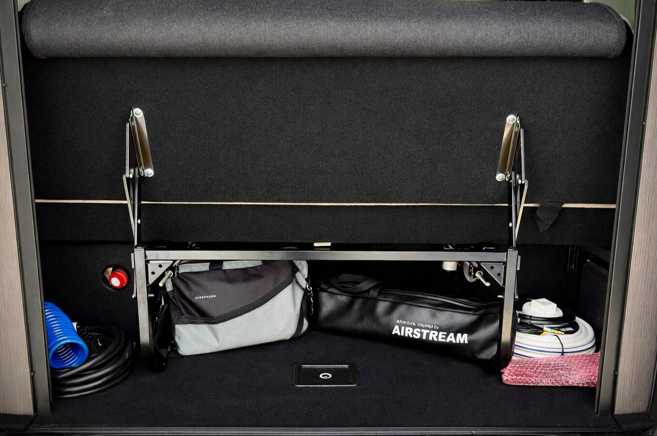 Large rear storage compartment